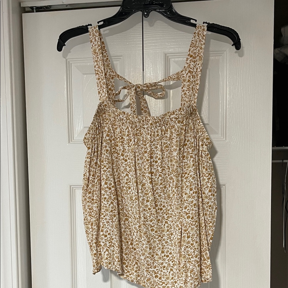 Floral Print Women's Top